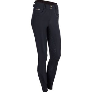 Harry's Horse - Rijbroek Ladis Full Grip - Jet-Black - Dames Sportbroek - Nylon/Elastan