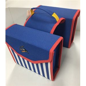 Newlooxs neue Kinder Doppeltasche blau Nr. 91