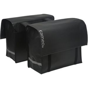 Neu Looxs Doppeltasche Bisonyl schwarz 46L