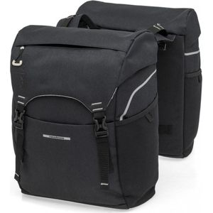 New Looxs Cameo Sports Fietstas dubbel - 28 liter - Zwart