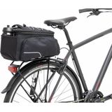 New Looxs Sports Trunkbag - Bagagedragertas - Fietstas voor MIK Bagagedrager - Met Afneembare Schouderband - 31 Liter - Zwart