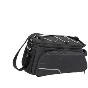 New Looxs Sports Trunkbag - Bagagedragertas - Fietstas voor MIK Bagagedrager - Met Afneembare Schouderband - 31 Liter - Zwart