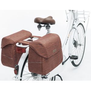 New Looxs Joli Double Nomi Double Fietstas - 37 liter - Rood