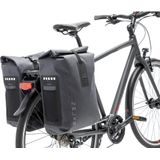 New Looxs Varo Double Dubbele Fietstas Racktime - 100% Waterdicht - 40 liter - Grijs