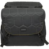 Dubbele Fietstas New Looxs Mondi Joy Double 38 Liter 37 X 16 X 32 cm (2x) - Quilted Black