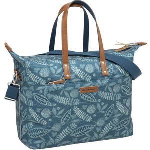 New Looxs Tendo Forest Enkele Fietstas Laptoptas Shopper - 15 inch Laptopvak - 21 liter - Blauw