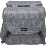 Doppelpacktasche Mondi Joy Double Racktime, grey