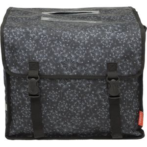 New Looxs Cameo Double Bag - Dubbele Fietstas - 30 Liter - Tara Black