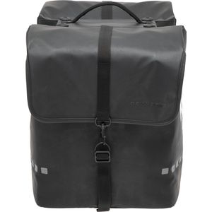 Dubbele fietstas New Looxs Odense Double Racktime 39 liter 34 x 16 x 38 cm (x2) - zwart