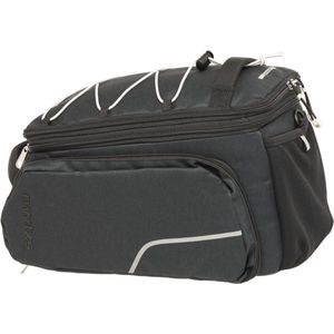 New Looxs Trunkbag Sports - Bagagedragertas - Fietstas voor Racktime 2.0 Bagagedrager - Met Afneembare Schouderband - 31 liter - Zwart