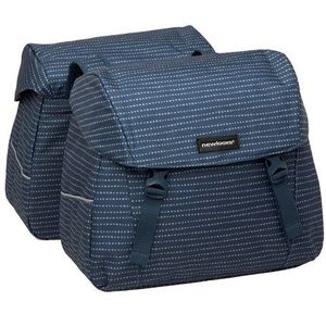 New Looxs Joli Double Nomi Dubbele Fietstas - 37 liter - Blauw