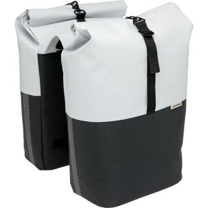 NewLooxs - Nyborg - Fietstas - Zwart - Waterafstotend Polyester - 34 Liter