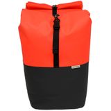 New Looxs Nyborg Double - Dubbele Fietstas - Geschikt voor Electrische Fietsen - Ingebouwde MIK Adapter - 34 Liter - Zwart & Rood