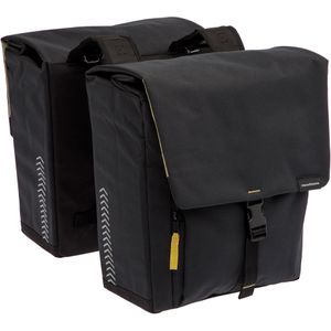 Fietstas - Dubbel - Zwart - 100% Gerecycled Polyester