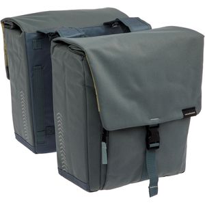 Fietstas - Dubbel - Zwart - 100% Gerecycled Polyester