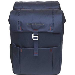 New Looxs Vigo Dubbele Fietstas - 37 liter – Blauw