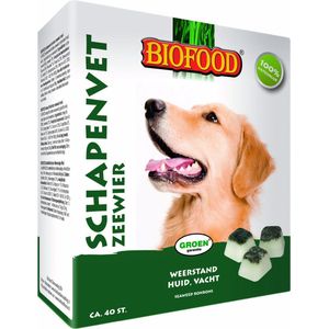 Biofood Schapenvet Maxi Bonbons Zeewier 40 ST