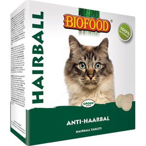 BIOFOOD KATTENSNOEPJE MET KATTENGRAS/KRUIDEN/ZEEWIER 100 ST