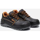Gerba - Flyer Low S3 - Werkschoen - Zwart - Leer - Waterafstotend
