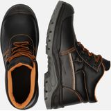 Gerba - Flyer High S3 - Werkschoen - Zwart - Leer - Stalen Neus