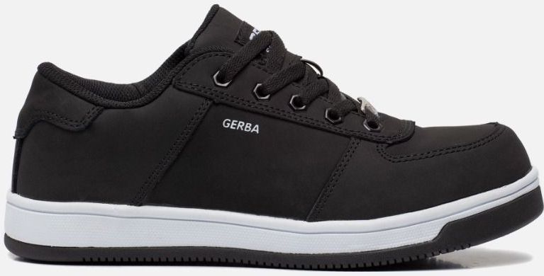 Gerba - Danae S3L - Werkschoen - Zwart - Nubeck Leder - Stalen Neus