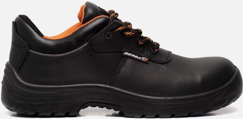 Gerba - Orlando S3 - Veiligheidsschoen - Zwart - Leder - Composiet Neus