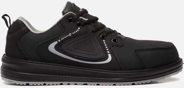 Gerba - Springfield S1P - Veiligheidsschoen - Zwart - Nubeck Leder