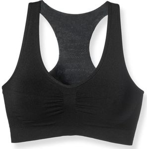 Prénatal - Meegroei- en Zwangerschapsbh - Seamless - Zwart - 90% Polyamide, 10% Elastaan