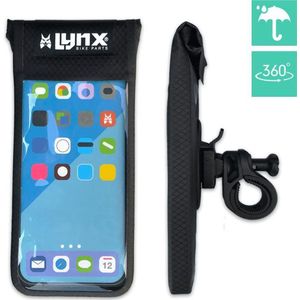 Lynx - Waterdichte telefoonhouder - Zwart