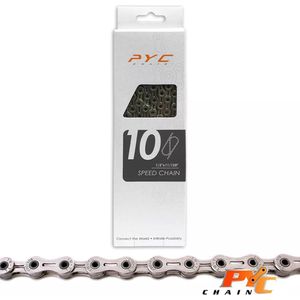 Pyc fietsketting 10 speed 1/2x11/128 116 links 5.7mm op kaart