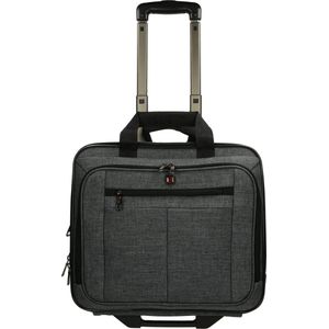 Enrico Benetti Frankfurt 75010 Laptop trolley 17 inch - Grijs