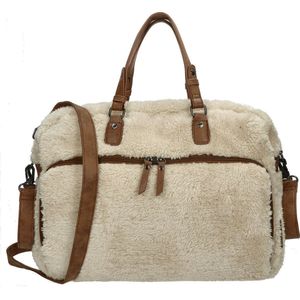 Enrico Benetti Teddy Luiertas / mombag / schoudertas 66655 - Off white