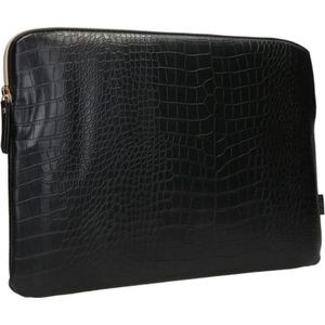 DTK Laptophoes / Laptop Sleeve - 13 inch - Zwart Croco