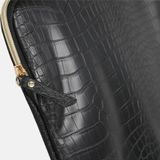 DTK Laptophoes / Laptop Sleeve - 15 inch - Zwart Croco