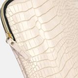 DTK Laptophoes / Laptop Sleeve - 15 inch - Beige Croco