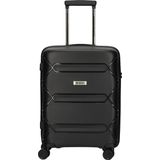 Enrico Benetti Kingston Handbagage Koffer - 55 cm - 35 Liter - TSA Slot - Zwart