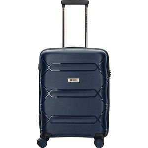 Enrico Benetti Kingston Handbagage Koffer - 55 cm - 35 liter - TSA Slot - Donkerblauw