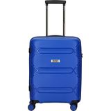 Enrico Benetti Kingston handbagage koffer 55 cm sky blauw