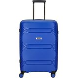 Enrico Benetti Kingston Middelgrote Koffer - 67 cm - 67 Liter - TSA Slot - Skyblauw