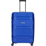 Enrico Benetti Kingston Grote Koffer - 77 cm - 93 liter - TSA Slot - Skyblauw