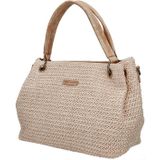 Enrico Benetti Rieten Handtas/Schoudertas Ibiza Beige