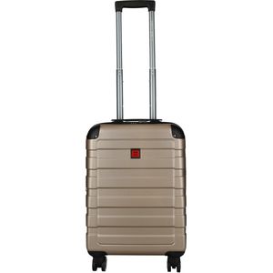 Enrico Benetti Rochester Handbagage Koffer - 55 cm - 38,5 liter - Expandable - TSA slot - Champagne