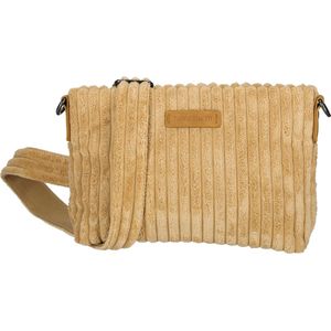 Enrico Benetti Rosie Corduroy Crossbody - 78022 - Camel