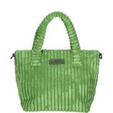 Enrico Benetti Rosie Corduroy Handtas - 78023 - Groen