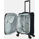 Enrico Benetti - Oakville - Handbagage Koffer - Blauw - Nylon/Polyester