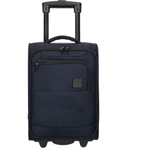 Enrico Benetti Handbagage koffer / Underseater / Trolley 40 x 25 x 20 cm - Oakville - Blauw