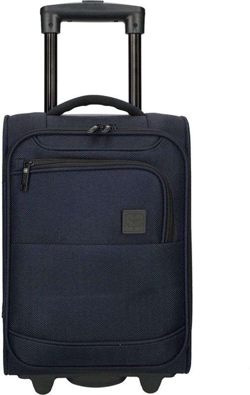 Enrico Benetti Handbagage koffer / Underseater / Trolley 40 x 25 x 20 cm - Oakville - Blauw
