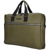Enrico Benetti - Laptoptas - Groen - Polyurethaan - 17 Inch