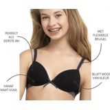 Boobs & Bloomers - Bralette - Beige - Katoen 95% / Elastisch 5%
