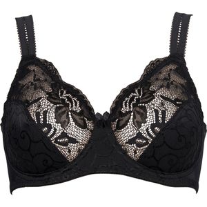 Beugelbeha - Jacquard - Kant - Glanzende Micro - Verstelbare Schouderbandjes